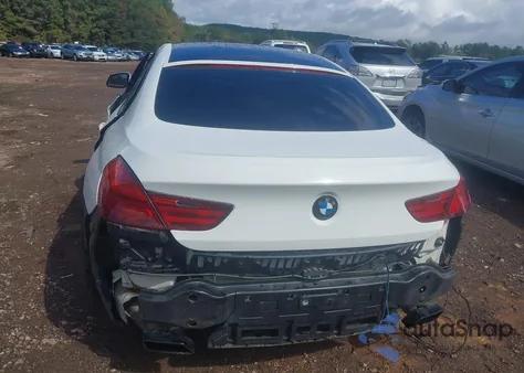 2013 BMW 650I Gran Coupe z USA, uszkodzony, nr VIN WBA6B2C51DD128329